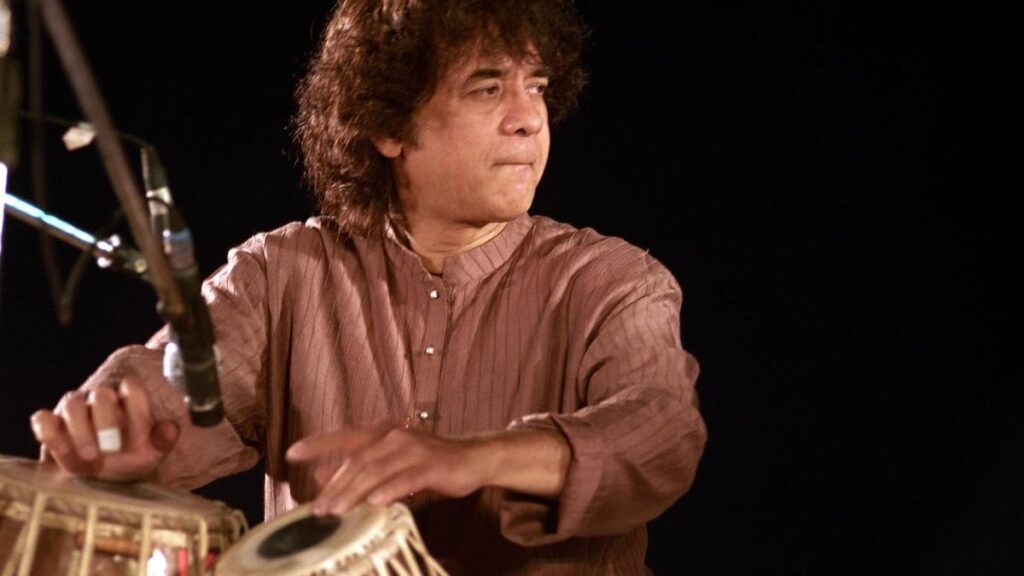 Zakir Hussain drums